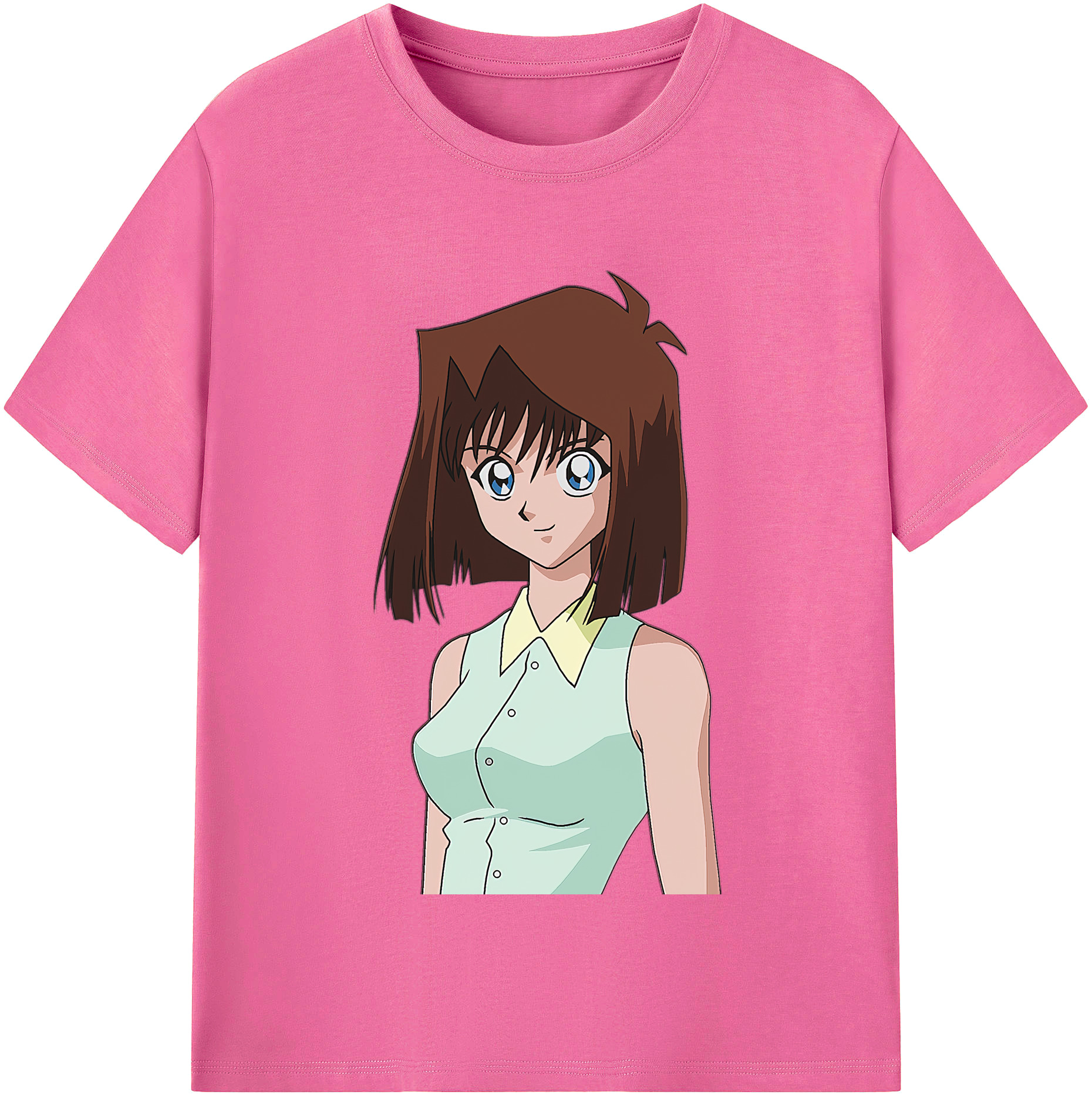 （画像用） 遊☆戯☆王 Yu-Gi-Oh! レディースカジュアルプリントTシャツ（綿100％）